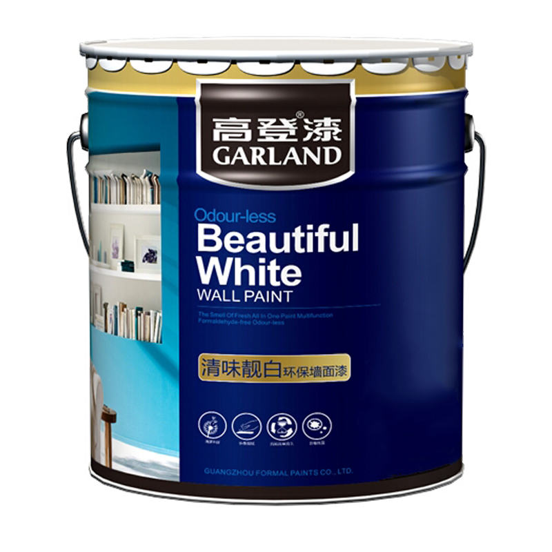 高登清味靚白生態環保墻面乳膠漆